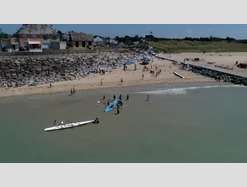 Drone Beach Rowing 2022 en 480