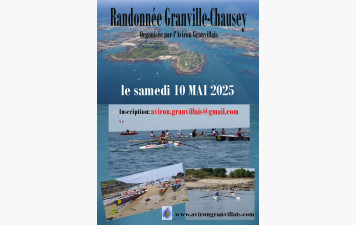 Randonnée Granville-Chausey le 10/05/2025-Programme et feuille d 'inscription ici
